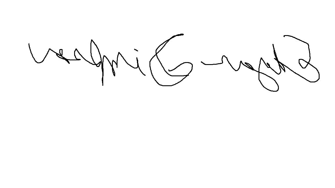 Dr. Edgar Simpson signature